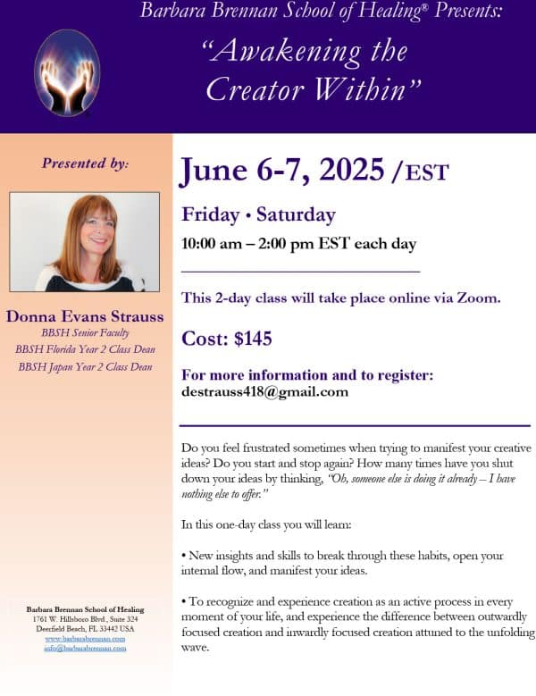 Awakening the Creator Within - June