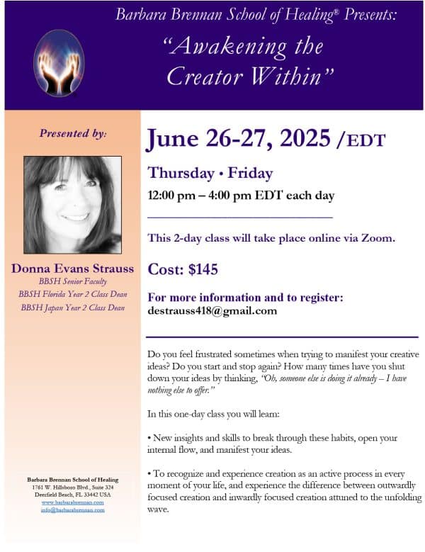 Awakening the Creator Within - June